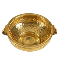 Handmade Traditional Indian Round Urli Decorative Bowl